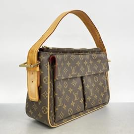 Louis Vuitton-Louis Vuitton Monogram Vivacite GM Shoulder Bag-Brown