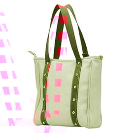Louis Vuitton-Louis Vuitton Antigua Cabas MM Tote Bag-Red,Beige