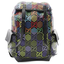 Gucci-Sac à dos Gucci GG Psychédélique-Noir,Multicolore