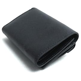 Prada-Prada Tri-fold Wallet in Black-Black
