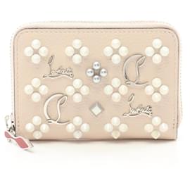 Christian Louboutin-Christian Louboutin PANETTONE Coin Case-Beige