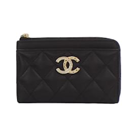 Chanel-Chanel AP4344 Business Card Holder-Black