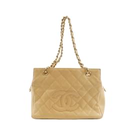 Chanel-Chanel 18004 Shoulder Bag-Beige,Sand