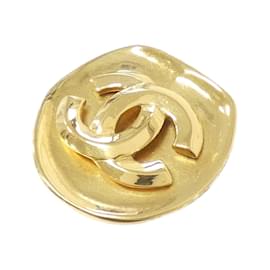 Chanel-Chanel 06629 Gold Brooch-Golden