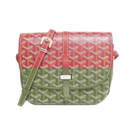 Goyard-Goyard Belvedere PM Shoulder Bag-Red