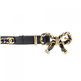 Chanel-Ceinture noire standard Chanel-Noir