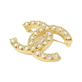 Chanel-Chanel AB8938 Gold Brooch-Golden