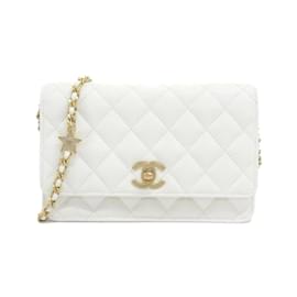 Chanel-Chanel AP3694 Chain Wallet-White