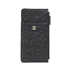 Chanel-Chanel AP1253 Pouch Phone & Business Card Holder-Black