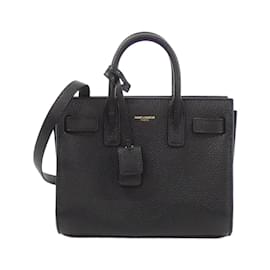 Saint Laurent-Saint Laurent Baby Sac de Jour Handbag-Black
