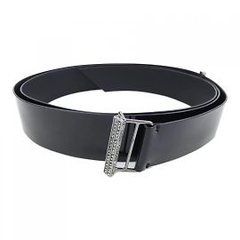 Schwarzer Standardgürtel Chanel Schwarz