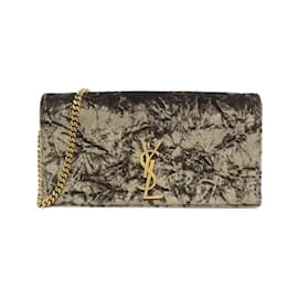 Saint Laurent-Saint Laurent 723660 FAATA Shoulder Bag-Brown