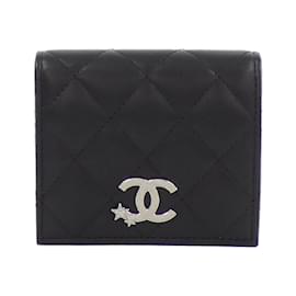 Chanel-Chanel AP3726 Bi-Fold Wallet-Black