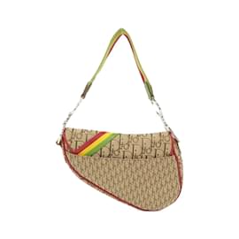 Christian Dior-Christian Dior JDR44001 Shoulder Bag-Red,Beige,Green,Yellow