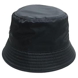Prada-Chapeau seau Re Nylon Prada-Noir