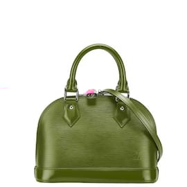 Louis Vuitton-Louis Vuitton Epi Alma BB Handbag-Red