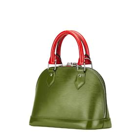 Louis Vuitton-Louis Vuitton Epi Alma BB Handbag-Red