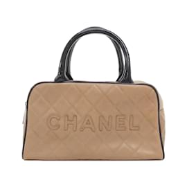 Chanel-Chanel 15685 Boston Bag-Beige