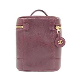 Chanel-Chanel 1998 Handbag in Bordeaux-Dark red