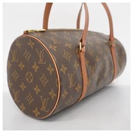 Louis Vuitton-Louis Vuitton Monogram Papillon 30 Handbag-Brown