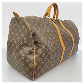 Louis Vuitton-Louis Vuitton Boston Bag Monogram Keepall 60-Brown