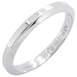 Cartier-Cartier Men's Wedding Ring in Platinum 950-Other