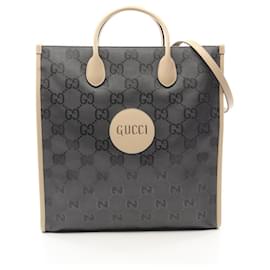 Gucci-Gucci Off the Grid GG Pattern Tote Bag-Brown,Beige