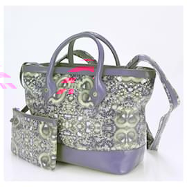 Bulgari-Bvlgari Bulgari Hologram Seal Shoulder Bag-Pink