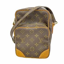 Louis Vuitton-Louis Vuitton Monogram Amazon Shoulder Bag-Brown