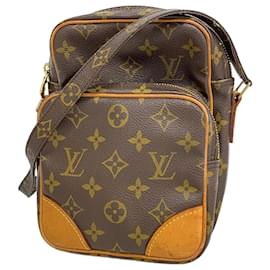 Louis Vuitton-Louis Vuitton Monogram Amazon Shoulder Bag-Brown