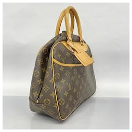 Louis Vuitton-Louis Vuitton Monogram Deauville Handbag-Brown
