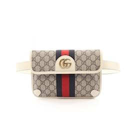 Gucci-GUCCI Ophidia GG Supreme Belt Bag-Multiple colors,Beige,Cream