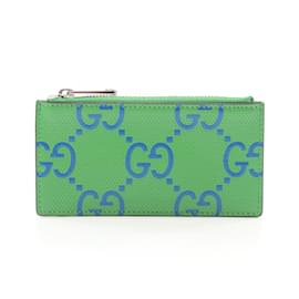 Gucci-Gucci Green Leather Coin Purse-Green