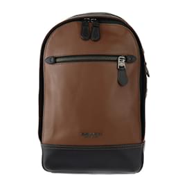 Coach-COACH GRAHAM PACK Body Bag-Brown,Black