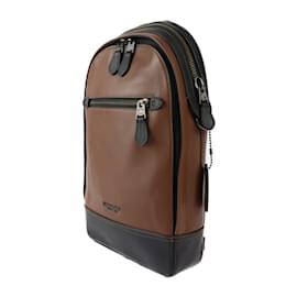 Coach-COACH GRAHAM PACK Body Bag-Brown,Black