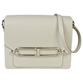 Hermès-Sac à main Hermès Sac Louris 23 Cle Evercolor C-Blanc,Écru
