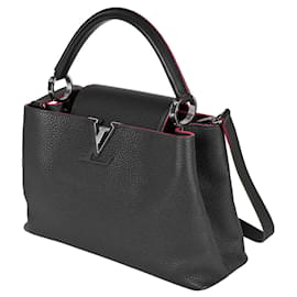 Louis Vuitton-Louis Vuitton Capucines PM Shoulder Bag-Blue