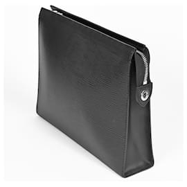 Louis Vuitton-Louis Vuitton Pochette Voyage Clutch Bag-Black
