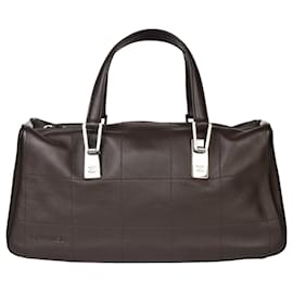 Chanel-Chanel Chocolate Bar Boston Bag-Brown