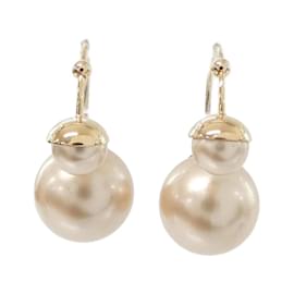 Christian Dior-Christian Dior Tribal Hoop Earrings-Pink