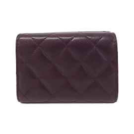 Chanel-Chanel AP4173 Coin Purse-Dark red