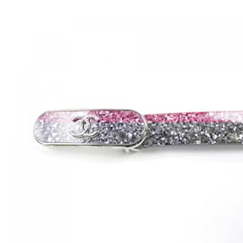 Chanel-Chanel Pink PVC Standard Belt-Pink