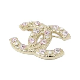 Chanel-Chanel AB8219 Brooch-Pink,White
