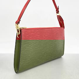 Louis Vuitton-Louis Vuitton Epi Pouch Accessory M52947-Red