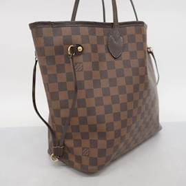 Louis Vuitton-Louis Vuitton Damier Neverfull MM Tote Bag-Damier ebene