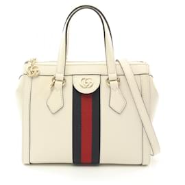 Gucci-Gucci Ophidia GG Small Tote Bag-White,Red,Navy blue
