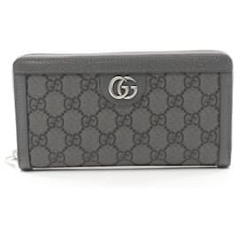 Gucci-Carteira longa Gucci Ophidia GG Supreme-Marrom