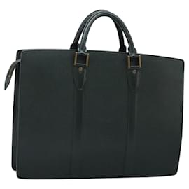 Louis Vuitton-LOUIS VUITTON Taiga Porte Documents Rozan Bag Epicea M30054 LV Auth 119480-Other