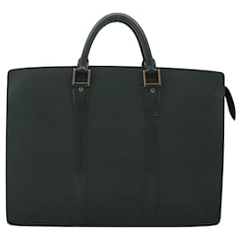 Louis Vuitton-LOUIS VUITTON Taiga Porte Documents Rozan Bag Epicea M30054 LV Auth 119480-Other