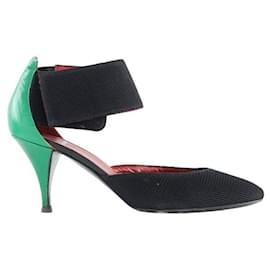 Pierre Hardy-Leather heels-Black